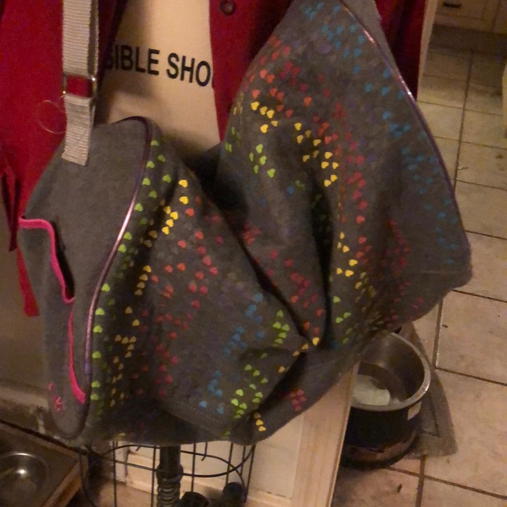 Capezio dance bag. Used a handful of times. Like new.  Adjustable strap